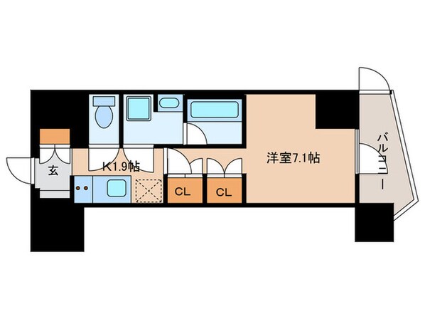 コンフォリア東大井Ⅰの物件間取画像